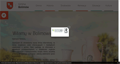 Desktop Screenshot of bolimow.pl
