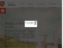 Tablet Screenshot of bolimow.pl